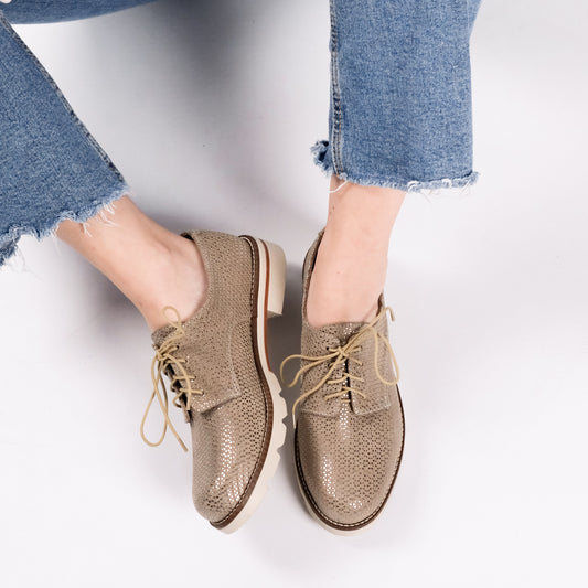 METALLIC GIBSON LACE UPS