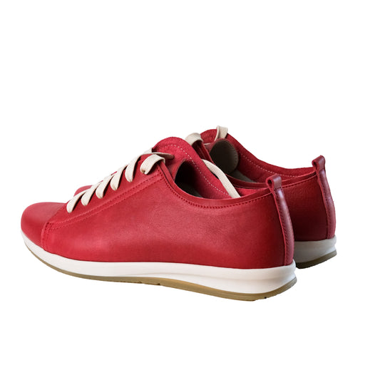 RED ATHLEISURE SNEAKER