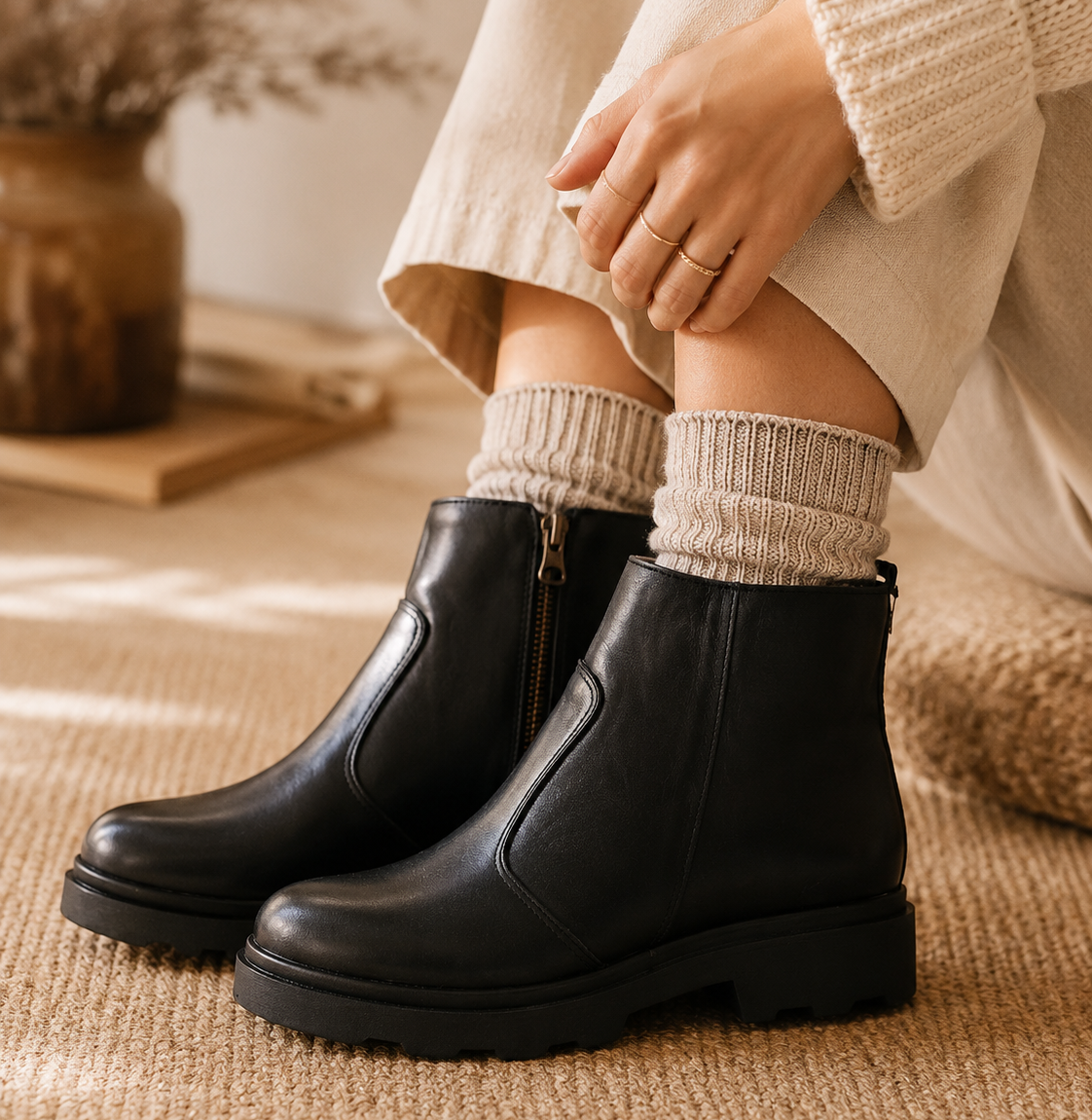 BASIC BLACK BOOT