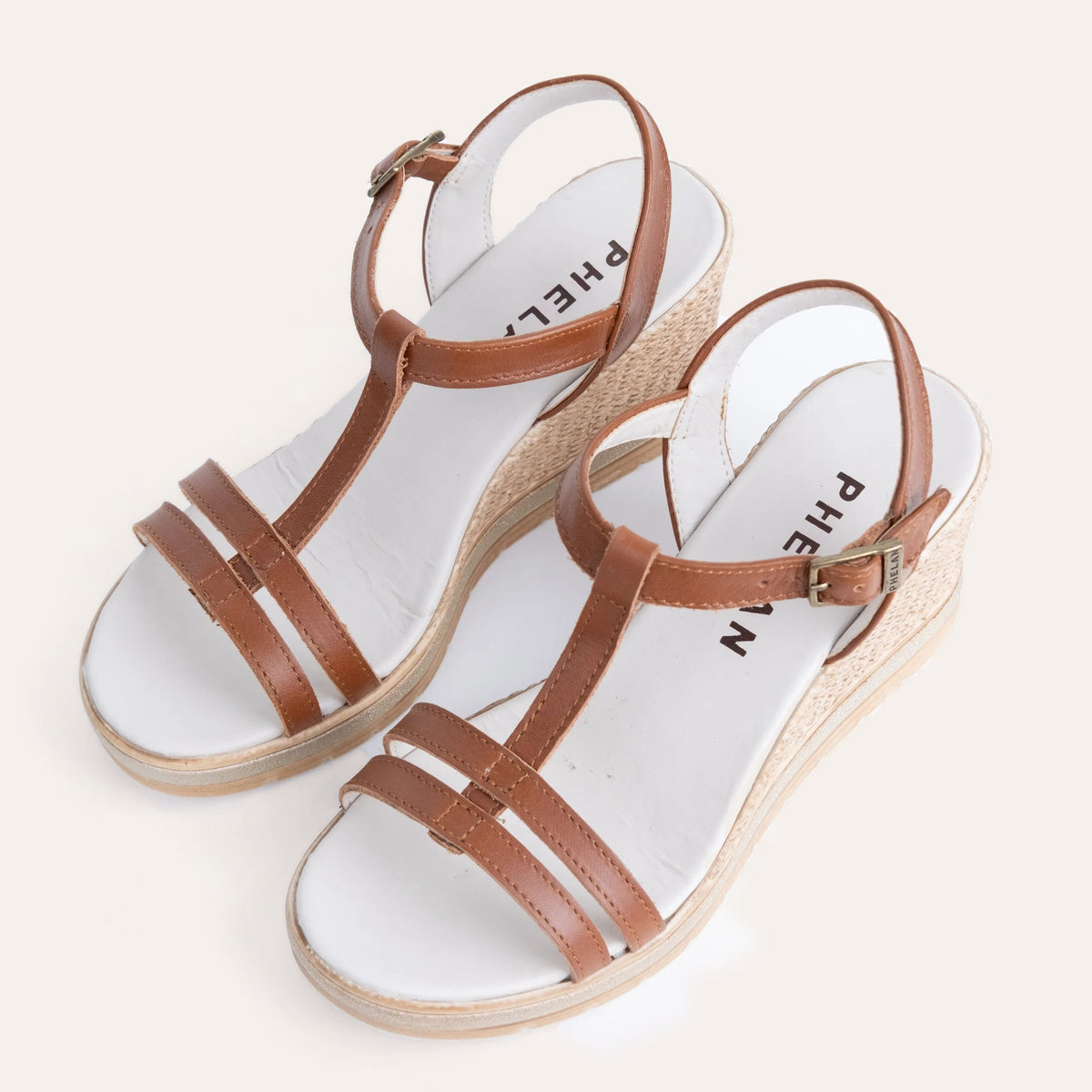 EVERYDAY WEDGES IN TAN