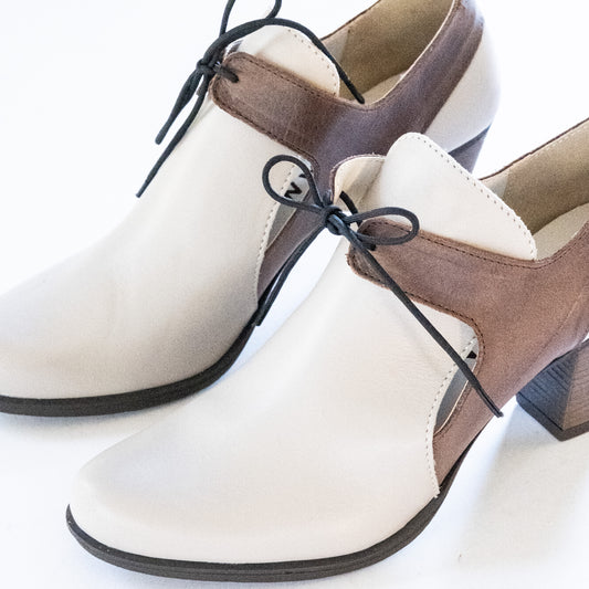 MINK AND DIESEL BROWN HEELS