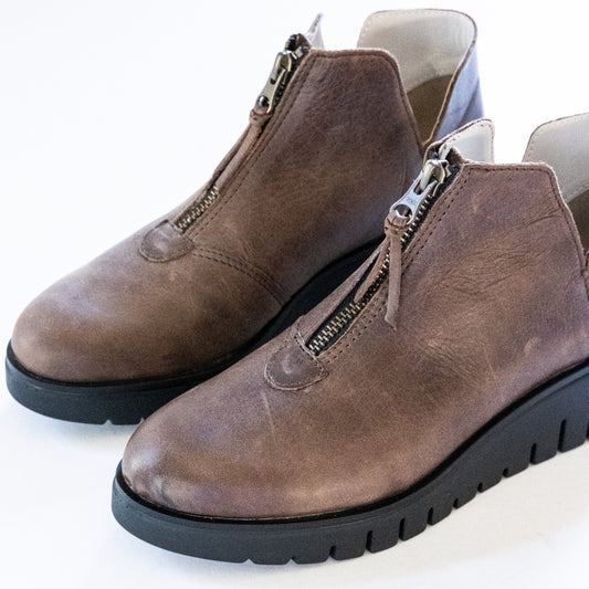 DIESEL BROWN LIFTED BOOTS