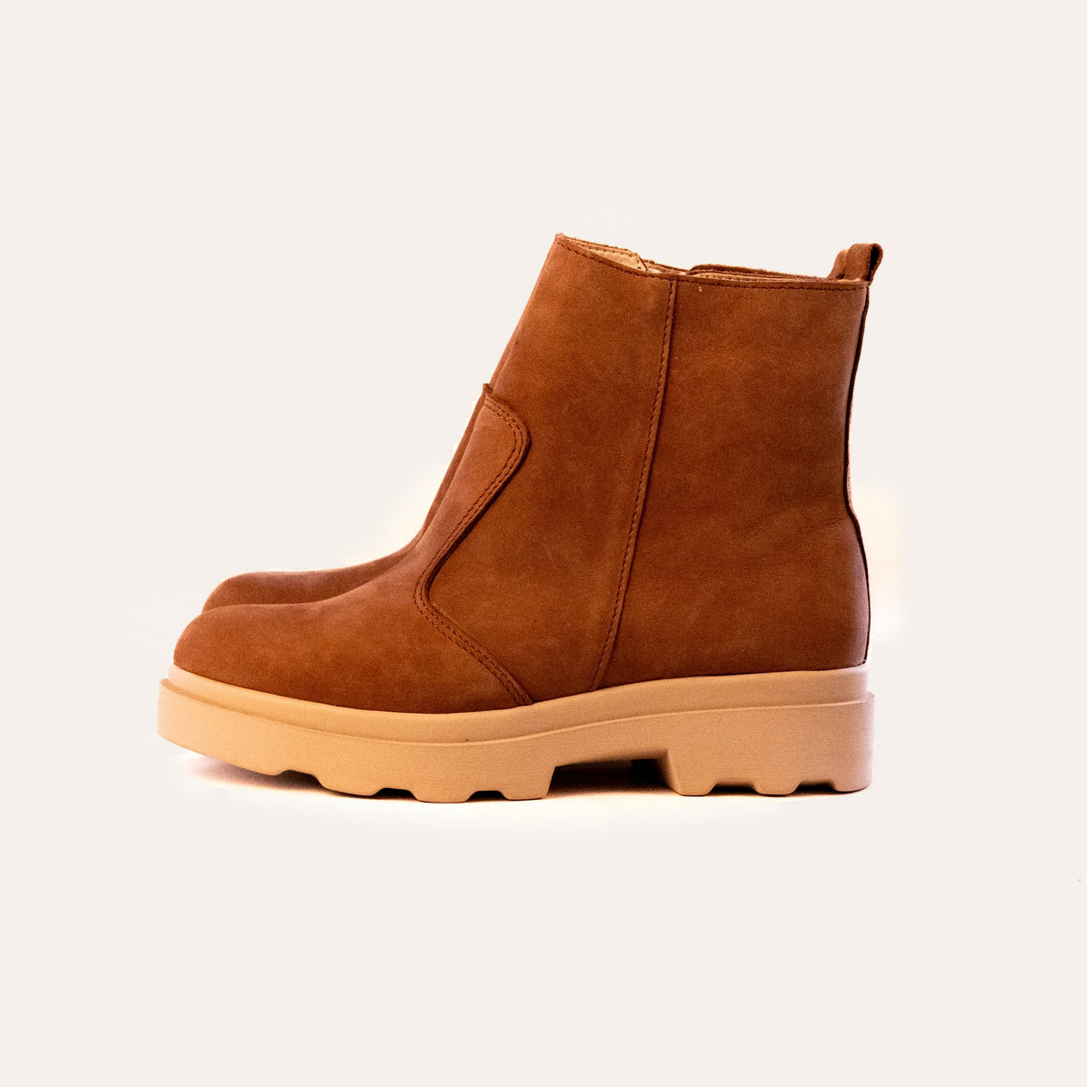 Sheraton Ankle Boot in Tan, handmade leather boot by Phelan Footwear
