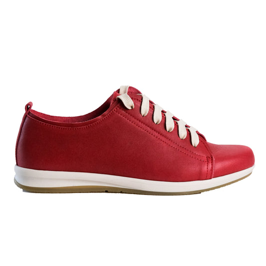 RED ATHLEISURE SNEAKER
