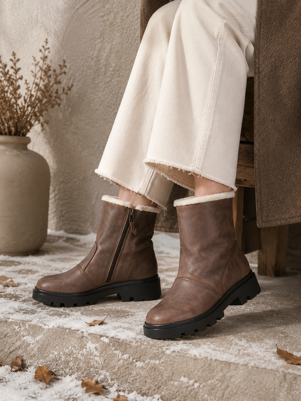 WAXY WOOL BOOT