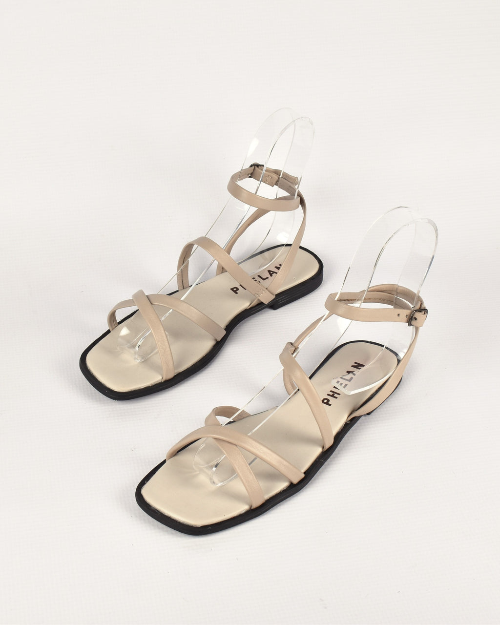 Mila Sandal in Taupe — handmade leather sandal by Phelan Footwear