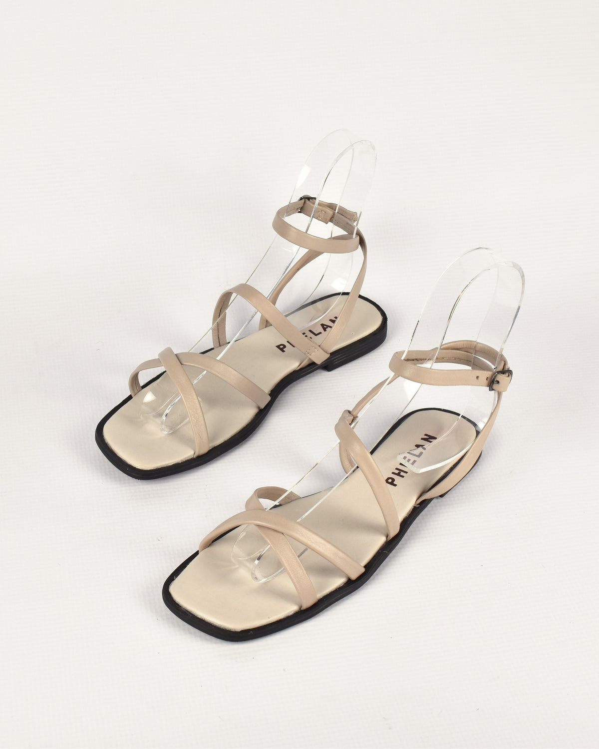 Mila Sandal in Taupe — handmade leather sandal by Phelan Footwear