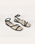 Mila Sandal in Black — handmade leather sandal by Phelan Footwear