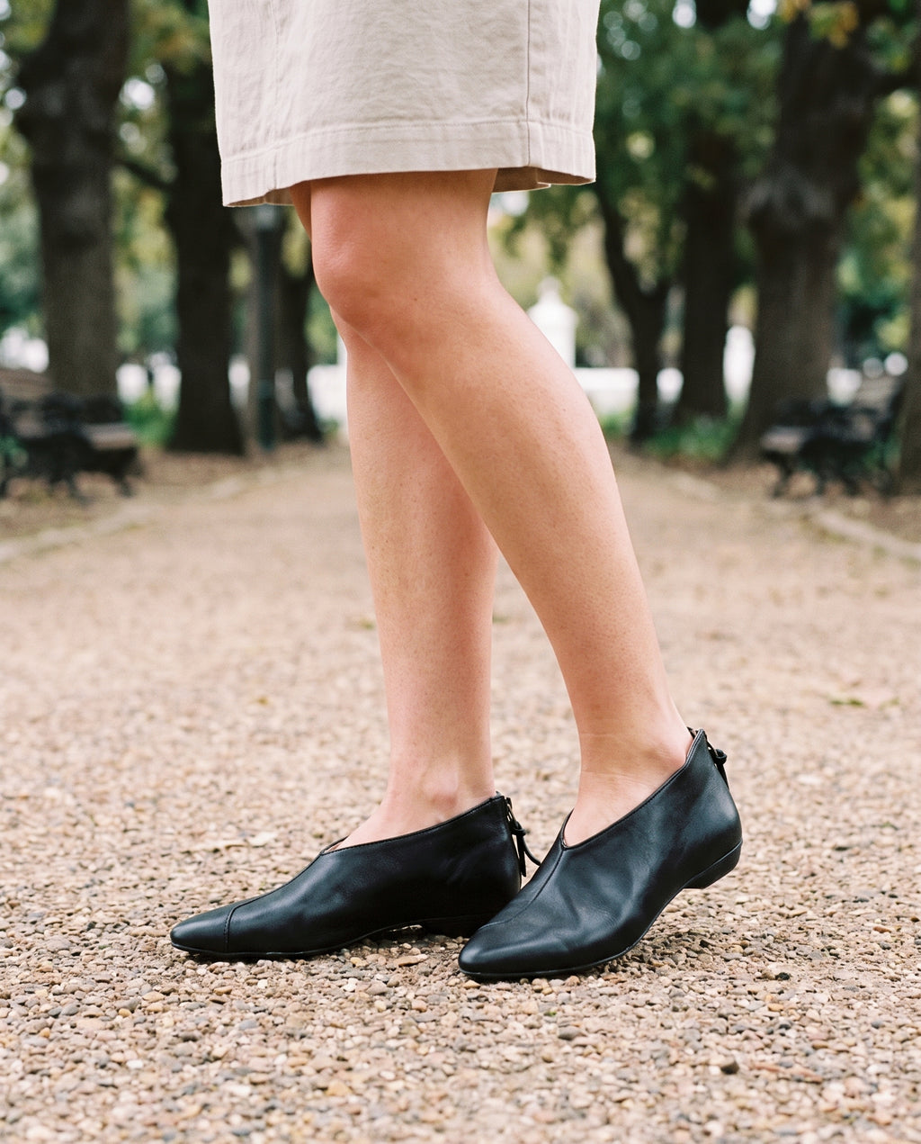 Pixie Flat in Black, worn